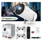 Proyector Mini Tecnopro Proyector 2.4G Wireless Game Projector 4k blanco ORGINAL
