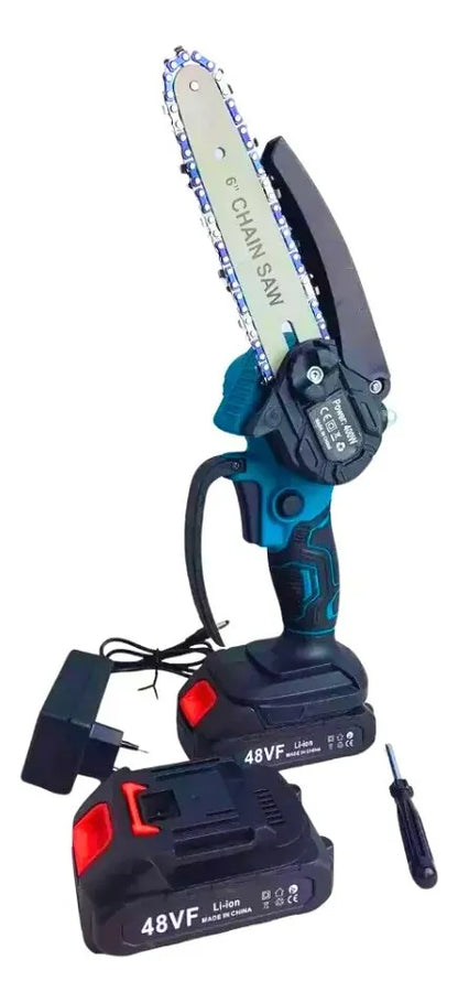 Motosierra Alta Calidad original de la Marca Inalámbrica Portátil De 6 Pulgadas 48v