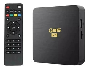 TV BOX  ALTA CALIDAD ORIGINAL DE L MARCA Q96 + 8gb Ram Negro Estándar