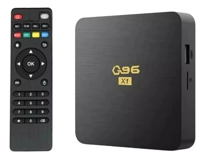 TV BOX  ALTA CALIDAD ORIGINAL DE L MARCA Q96 + 8gb Ram Negro Estándar