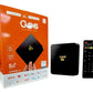 TV BOX  ALTA CALIDAD ORIGINAL DE L MARCA Q96 + 8gb Ram Negro Estándar