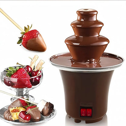 Cascada Fuente Chocolate alta calidad 3 Niveles Acero Inoxidable