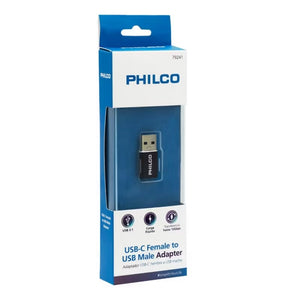 ADAPT. USB-C HEMBRA A MACHO USB BLISTER