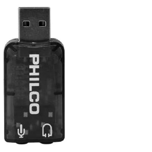 ADAPTADOR DE AUDIO/MIC USB JACK 3.5ST.