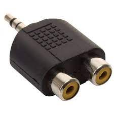 Adaptador  3.5mm a 2 RCA Kirlin