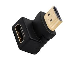 Adaptador 90° HD Macho a Hembra