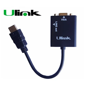 Adaptador Ulink HDMI a VGA + Salida de audio - ul-cv3500
