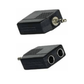 ADAPTADOR JACK 3.5MM MACHO A 2 JACK 3.5mm HEMBRA DBLUE