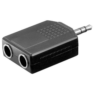 ADAPTADOR JACK 3.5MM MACHO A 2 JACK 3.5mm HEMBRA DBLUE