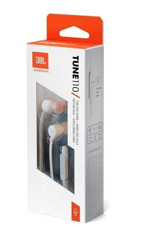 Audífonos JBL Tune 110 White