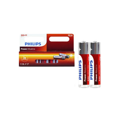 BLISTER 12 UNIDADES PILA ALCALINA AA PHILIPS