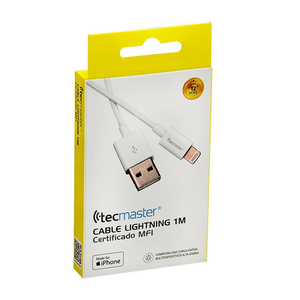 CABLE USB LIGHTNING TECMASTER