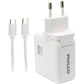 CARGADOR DE PARED SUPER RAPIDO 65W USB A Y TIPO C