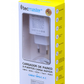 CARGADOR DE PARED 3 PUERTOS CARGA RÁPIDA TECMASTER TM-200554
