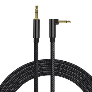 Cable Auxiliar en 90° Tecmaster TM-300503-BK