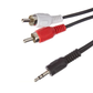 Cable de audio 3.5mm a 2 RCA