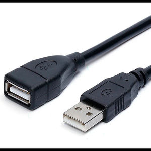 EXTENSIÓN CABLE USB CON FERRITA 1,8MTS
