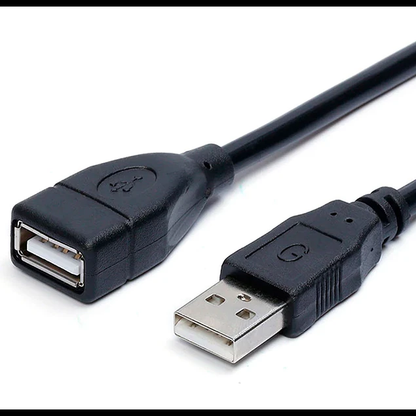 EXTENSIÓN CABLE USB CON FERRITA 1,8MTS