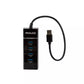 HUB Philco USB 3.0 de 4 Puertos Indicador de Luz
