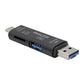 LECTOR MICRO SD / USB 3 EN 1 OTG