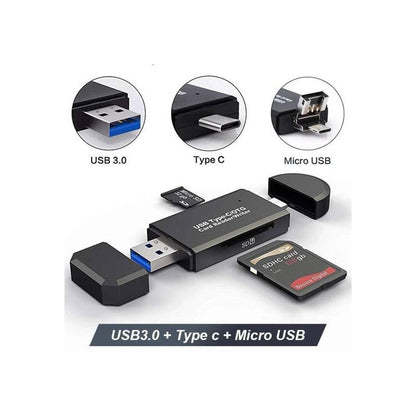 LECTOR MICRO SD / USB 3 EN 1 OTG