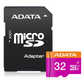 Memoria Micro Adata Sdhc 32GB + Adaptador SD clase 10
