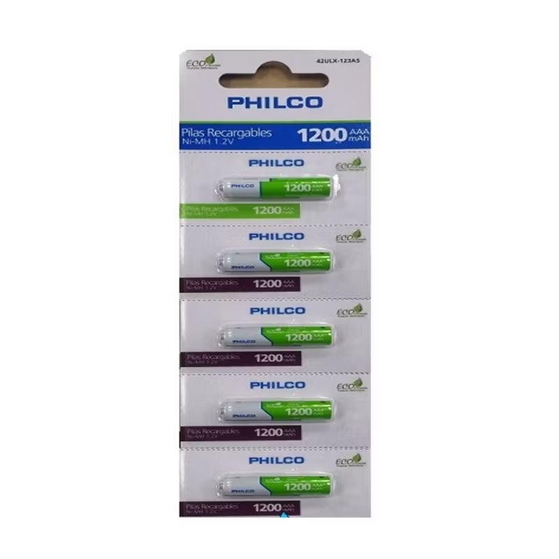 PILAS PRE CARGADAS BLISTER 5 PILAS AAA 1200 MAH