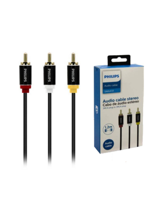 CABLE AUDIO VIDEO RCA 1,2 MTS