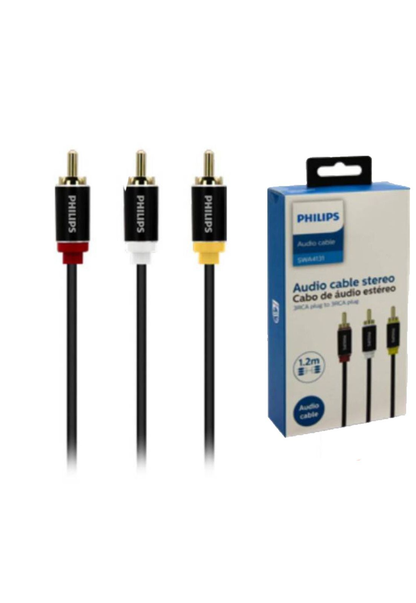 CABLE AUDIO VIDEO RCA 1,2 MTS
