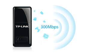 Adaptador USB mini inalámbrico N de 300 Mbps TP LINK