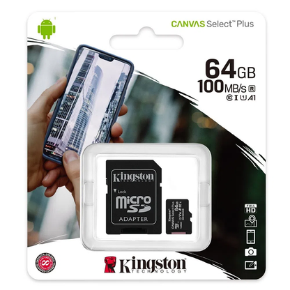 TARJETA DE MEMORIA 64 GB KINGTON 100MB
