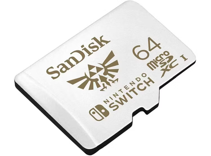 TARJETA MICROSDXC NINTENDO SWICH SANDISK 64GB
