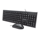 Teclado + mouse alámbrico Philco K4500