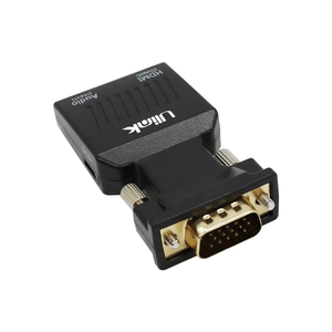 Adaptador vga a hdmi conector 3.5mm ulink UL-CV2500P