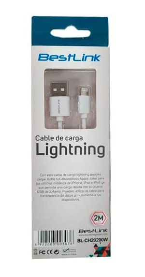 CABLE DE CARGA LIGHTNING BESTLINK