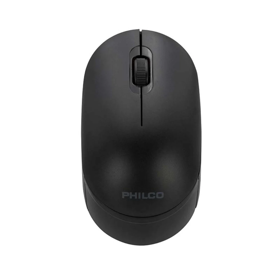 MOUSE INALÁMBRICO NEGRO PHILCO