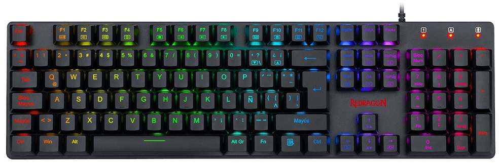 TECLADO REDRAGON SHRAPNEL K589RGB
